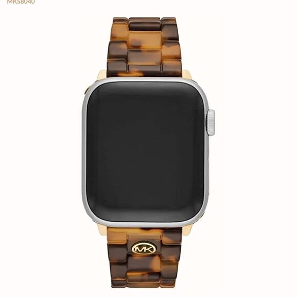 Michael Kors Tortoise and Gold-Tone Band for Apple Watch 38/40 NWT - Picture 8 of 8
